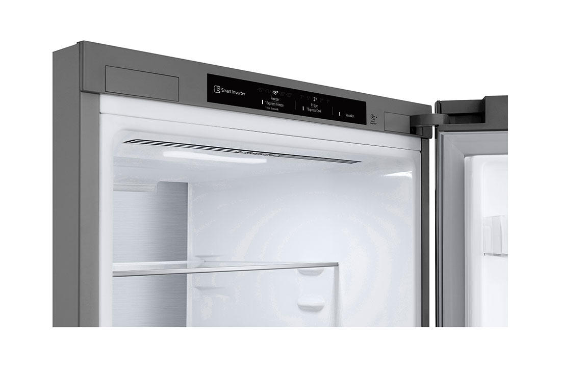 LG Combina Frigorifica LG, 387L, No Frost, Compresor Smart Inverter,  Display cu LED Interior, Clasa D, FoldingShelf view, GBV7280DMB, thumbnail 9