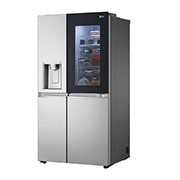 LG Side by Side LG, 635L, Instaview, UVnano™, WI-FI, Right side view, GSXV91MBAE, thumbnail 15