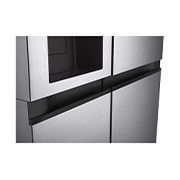 LG Frigider Side by Side, 635L, Compresor Linear Inverter, DoorCooling+™, Handle, GSLV50PZXE, thumbnail 3
