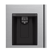 LG Frigider Side by Side, 635L, Compresor Linear Inverter, DoorCooling+™, Drawer_Non-Moist, GSLV50PZXE, thumbnail 4