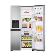 LG Frigider Side by Side, 635L, Compresor Linear Inverter, DoorCooling+™, FrontOpen, GSLV50PZXE, thumbnail 8