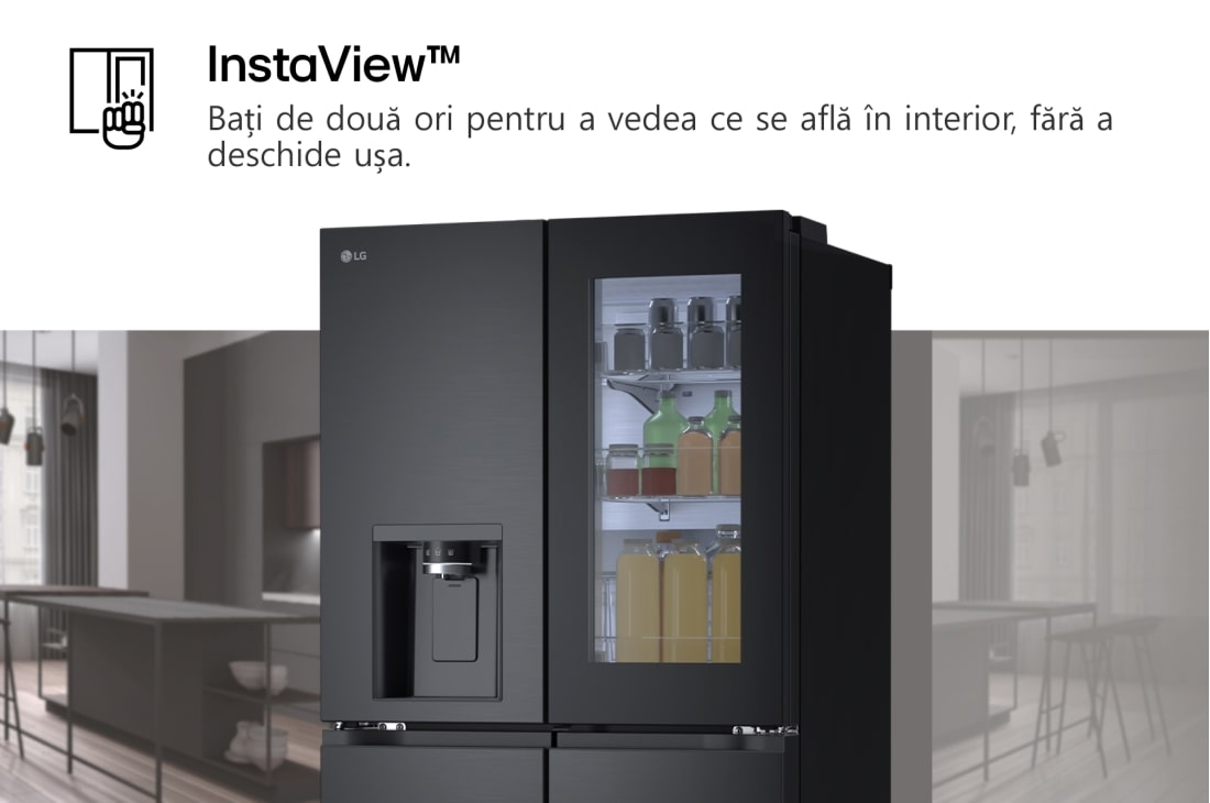 LG Frigider Side by Side cu Instaview, 635L, Compresor Linear Inverter, WI-FI, GSXV91MCAE, thumbnail 16