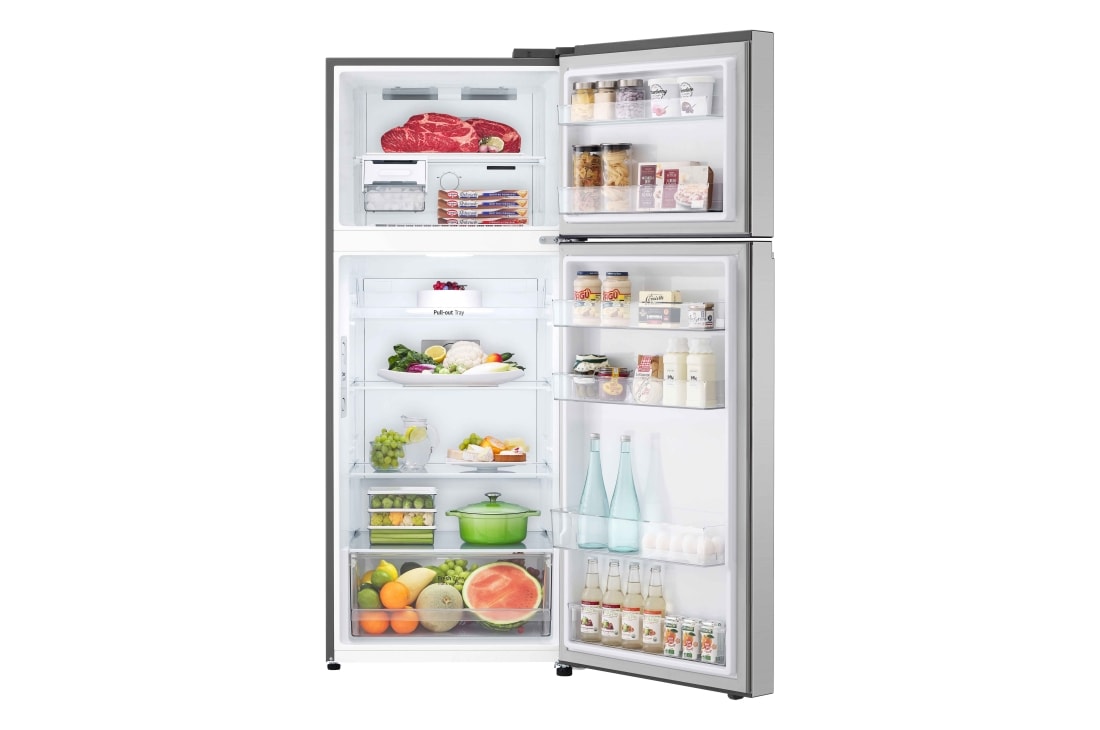 LG Frigider LG, 395L, Compresor Smart Inverter, Door Cooling+, sertar cu fructe depozitate, GTBV36PZGKD, thumbnail 3