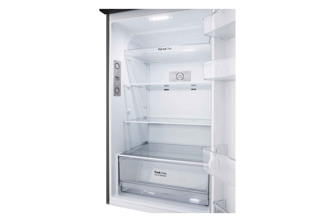 LG Frigider LG, 395L, Compresor Smart Inverter, Door Cooling+, frigider inferior deschis, GTBV36PZGKD, thumbnail 7