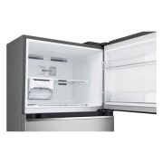 LG Frigider LG, 395L, Compresor Smart Inverter, Door Cooling+, congelator superior deschis cu dozator de gheață atașat și alimente depozitate, GTBV36PZGKD, thumbnail 8