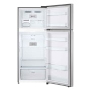 LG Frigider LG, 395L, Compresor Smart Inverter, Door Cooling+, vedere frontală deschisă, GTBV36PZGKD, thumbnail 9