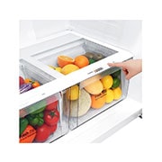 LG Frigider LG, 592 L, No Frost, Compresor Smart Inverter, WI-FI, Bottom view handle, GTF916PZPED, thumbnail 5