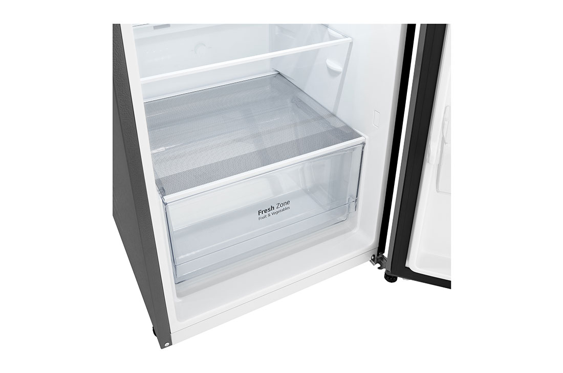 LG Frigider LG, 217 L, No Frost, Compresor Smart Inverter, Multi-Air Flow, Drawer detail, GTBV22PYGKD, thumbnail 4