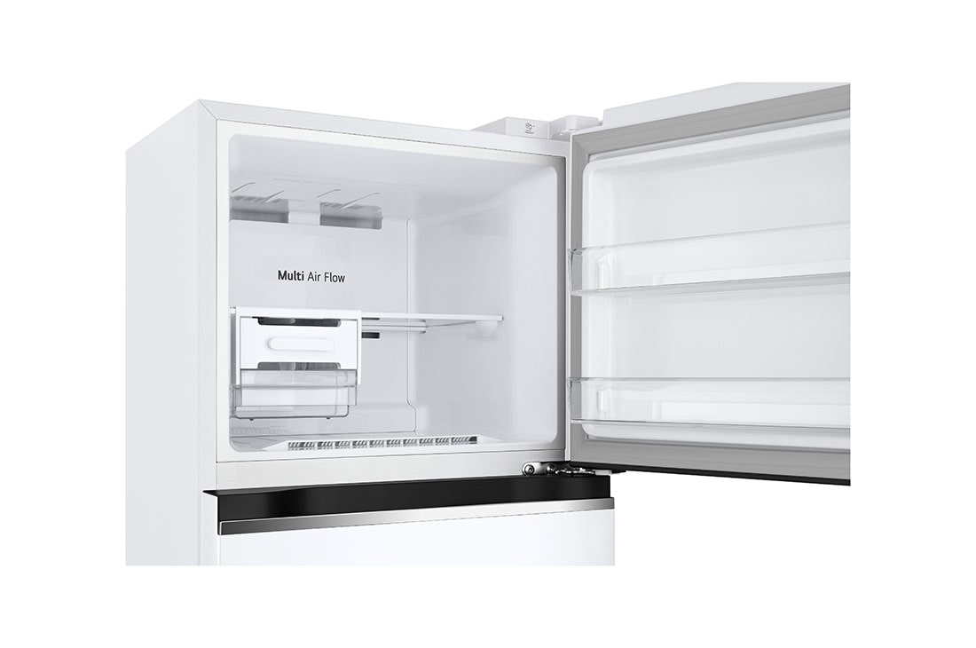 LG Frigider LG, 217 L, No Frost, Compresor Smart Inverter, Multi-Air Flow, Top door open, GTBV22SWGKD, thumbnail 6