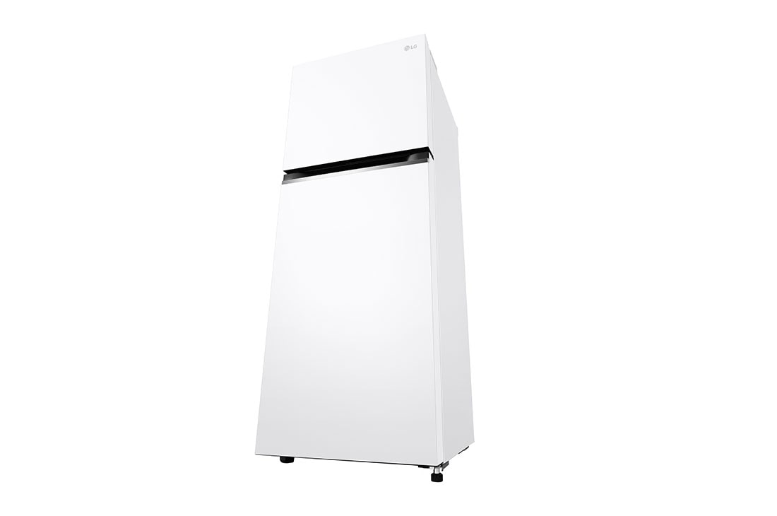 LG Frigider LG, 217 L, No Frost, Compresor Smart Inverter, Multi-Air Flow, Right perspective view, GTBV22SWGKD, thumbnail 12