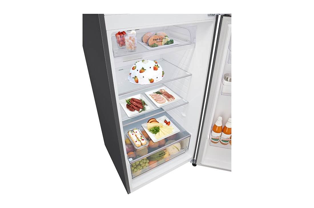 LG Frigider LG, 461L, No Frost, Compresor Smart Inverter, Multi-Air Flow, WI-FI, Bottom drawer with food, GTBV44PYBKD, thumbnail 8