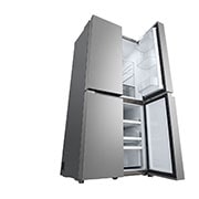 LG Side by Side LG, 530 L, Multi-Door, Compresor Smart Inverter, No Frost, , O imagine cu partea dreaptă a frigiderului., GMB860PYDE, thumbnail 12