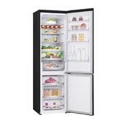 LG Combină Frigorifică LG, 387L, No Frost, Compresor Smart Inverter, Wi-Fi, LeftSideOpen view without food, GBV7270DEV, thumbnail 11