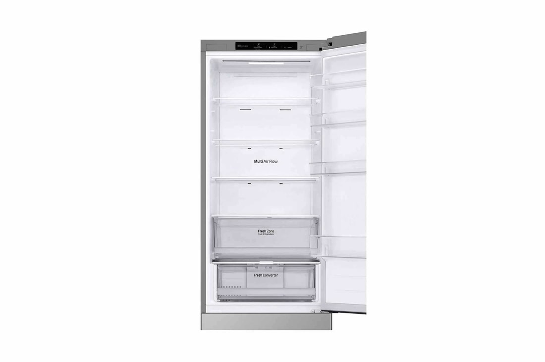 LG Combină Frigorifică LG, 387L, No Frost, Compresor Smart Inverter,  Door Cooling+™ , side view, GBV22NCCPY, thumbnail 13