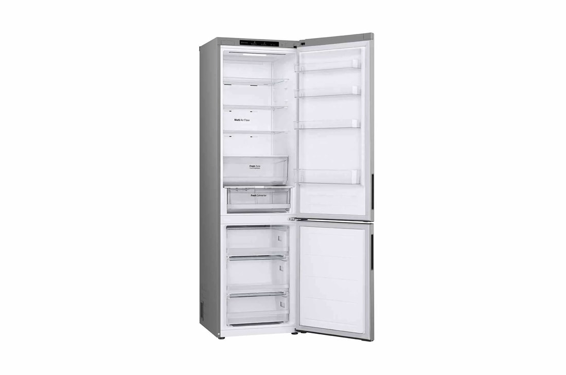 LG Combină Frigorifică LG, 387L, No Frost, Compresor Smart Inverter,  Door Cooling+™ , back view, GBV22NCCPY, thumbnail 14