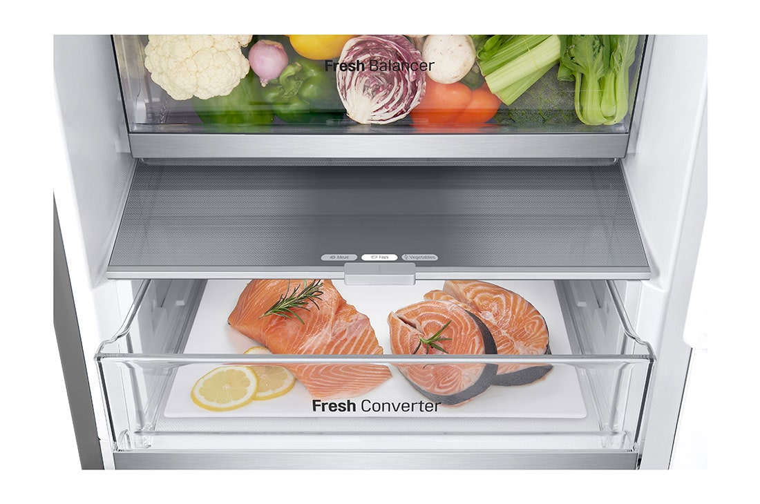 LG Combină Frigorifică LG, 344L, No Frost, Compresor Smart Inverter,  Door Cooling+™, Wi-Fi, detail view , GBV7170EPY, thumbnail 8