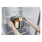 LG Combină Frigorifică LG, 344L, No Frost, Compresor Smart Inverter,  Door Cooling+™, Wi-Fi, functions display, GBV7170EPY, thumbnail 6