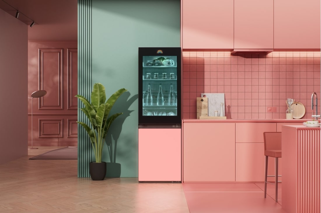 LG Frigider LG MoodUP™ cu InstaView , 352L, Compresor Smart Inverter, Wi-Fi, Linear Cooling™ , Feature image1, GBG719MDNN, thumbnail 11