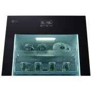LG Frigider LG MoodUP™ cu InstaView , 352L, Compresor Smart Inverter, Wi-Fi, Linear Cooling™ , top closure view, GBG719MDNN, thumbnail 5
