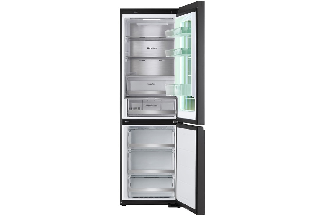 LG Frigider LG cu InstaView™, 349L, Compresor Smart Inverter, Wi-Fi, DoorCooling+™, Imagine frontala moodup 3, GBG7190CEV, thumbnail 3