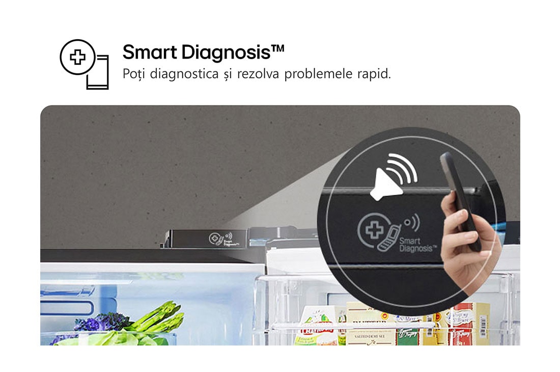 LG Frigider MoodUP™ LG, InstaView™, 617L, Linear Cooling™ , smart diagnosis, GMV960NNME, thumbnail 15