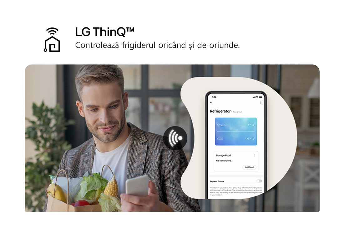 LG Frigider MoodUP™ LG, InstaView™, 617L, Linear Cooling™ , LG-Thinq, GMV960NNME, thumbnail 16