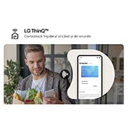 LG Frigider MoodUP™ LG, InstaView™, 617L, Linear Cooling™ , LG-Thinq, GMV960NNME, thumbnail 16