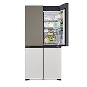 LG Frigider MoodUP™ LG, InstaView™, 617L, Linear Cooling™ , handle view , GMV960NNME, thumbnail 6