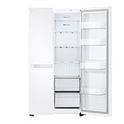LG Side by Side LG, No Frost, 664 L, Compresor Smart Inverter, LINEARCooling™, front left open , GSBC40SWPE, thumbnail 5