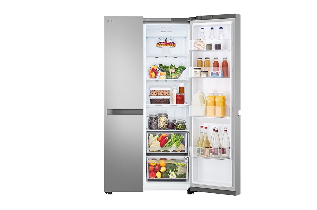 LG Side by Side LG, No Frost, 664 L, Compresor Smart Inverter, LINEARCooling™, GSBC40PYPE, thumbnail 4