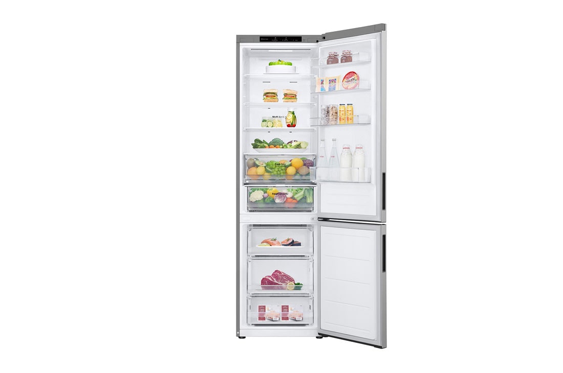 LG Combină Frigorifică LG, 387L, No Frost, Compresor Smart Inverter, DoorCooling+™, FRESHConverter™, GBV22NCAPY, thumbnail 2
