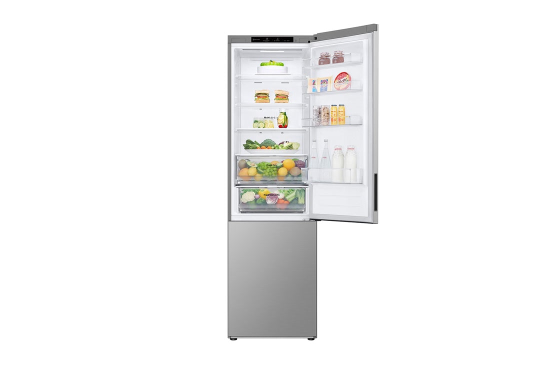 LG Combină Frigorifică LG, 387L, No Frost, Compresor Smart Inverter, DoorCooling+™, FRESHConverter™, GBV22NCAPY, thumbnail 4