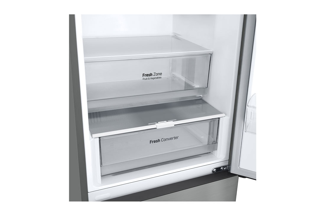 LG Combină Frigorifică LG, 387L, No Frost, Compresor Smart Inverter, DoorCooling+™, FRESHConverter™, GBV22NCAPY, thumbnail 9