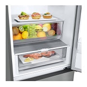 LG Combină Frigorifică LG, 387L, No Frost, Compresor Smart Inverter, DoorCooling+™, FRESHConverter™, GBV22NCAPY, thumbnail 8