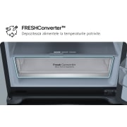 LG Combină Frigorifică LG, 387L, No Frost, Compresor Smart Inverter, DoorCooling+™, FRESHConverter™, GBV22NCAPY, thumbnail 17