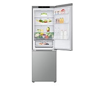 LG Combină Frigorifică LG, 344L, No Frost, Compresor Smart Inverter, LINEAR Cooling™, Door Cooling+™, front top open food, GBV3100EPY, thumbnail 4