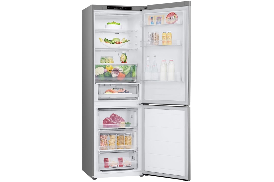 LG Combină Frigorifică LG, 344L, No Frost, Compresor Smart Inverter, LINEAR Cooling™, Door Cooling+™, left open food, GBV3100EPY, thumbnail 12