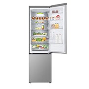 LG Combină Frigorifică LG, 387L, No Frost, Compresor Smart Inverter, Wi-Fi, DoorCooling+™., Front Open with food, GBV7270EPY, thumbnail 2