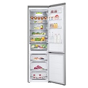 LG Combină Frigorifică LG, 387L, No Frost, Compresor Smart Inverter, Wi-Fi, DoorCooling+™., FrontAllOpen without food, GBV7270EPY, thumbnail 3