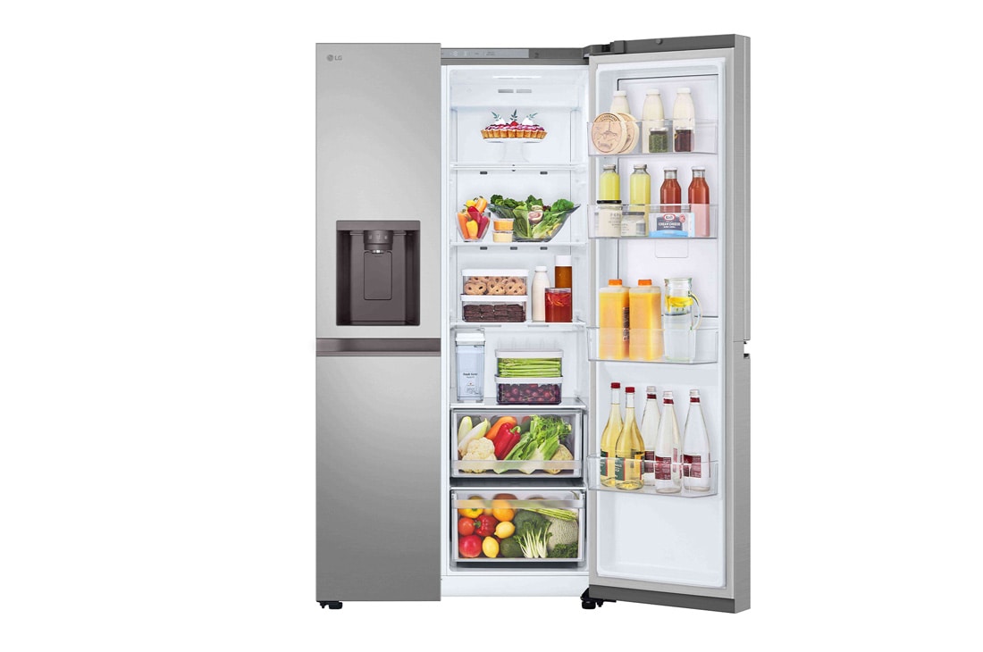 LG Side-by-Side LG, Door-in-Door™, 641 L, LinearCooling™, Ice Dispenser, FrontOpen, GSJC41PYPE, thumbnail 8