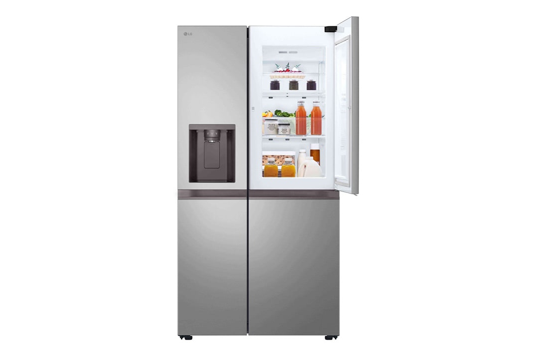 LG Side-by-Side LG, Door-in-Door™, 641 L, LinearCooling™, Ice Dispenser, RightSide, GSJC41PYPE, thumbnail 12