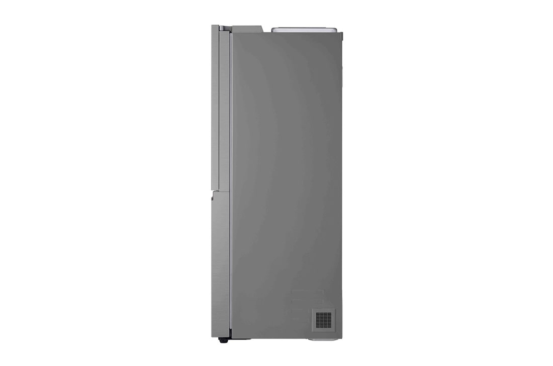 LG Side-by-Side LG, Door-in-Door™, 641 L, LinearCooling™, Ice Dispenser, side view, GSJC41PYPE, thumbnail 14