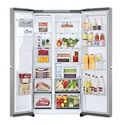 LG Side-by-Side LG, Door-in-Door™, 641 L, LinearCooling™, Ice Dispenser, FrontOpen, GSJC41PYPE, thumbnail 2