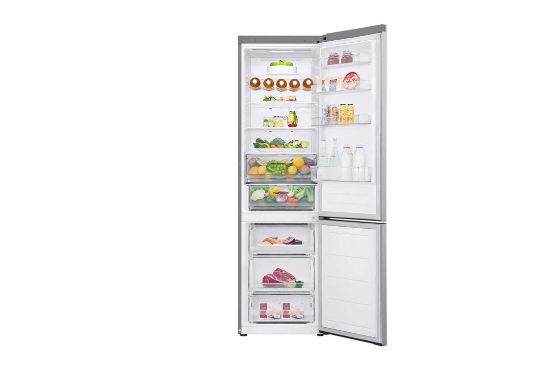 LG Combină Frigorifică LG, 387L, Door Cooling, Compresor Smart Inverter, Wi-Fi , FrontAllOpen without food, GBV3210DPY, thumbnail 3