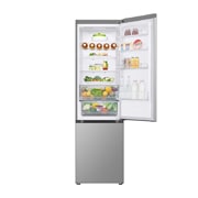 LG Combină Frigorifică LG, 387L, Door Cooling, Compresor Smart Inverter, Wi-Fi , Front Open with food, GBV3210DPY, thumbnail 2