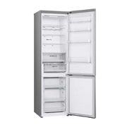 LG Combină Frigorifică LG, 387L, Door Cooling, Compresor Smart Inverter, Wi-Fi , LeftSideOpen view with food, GBV3210DPY, thumbnail 11