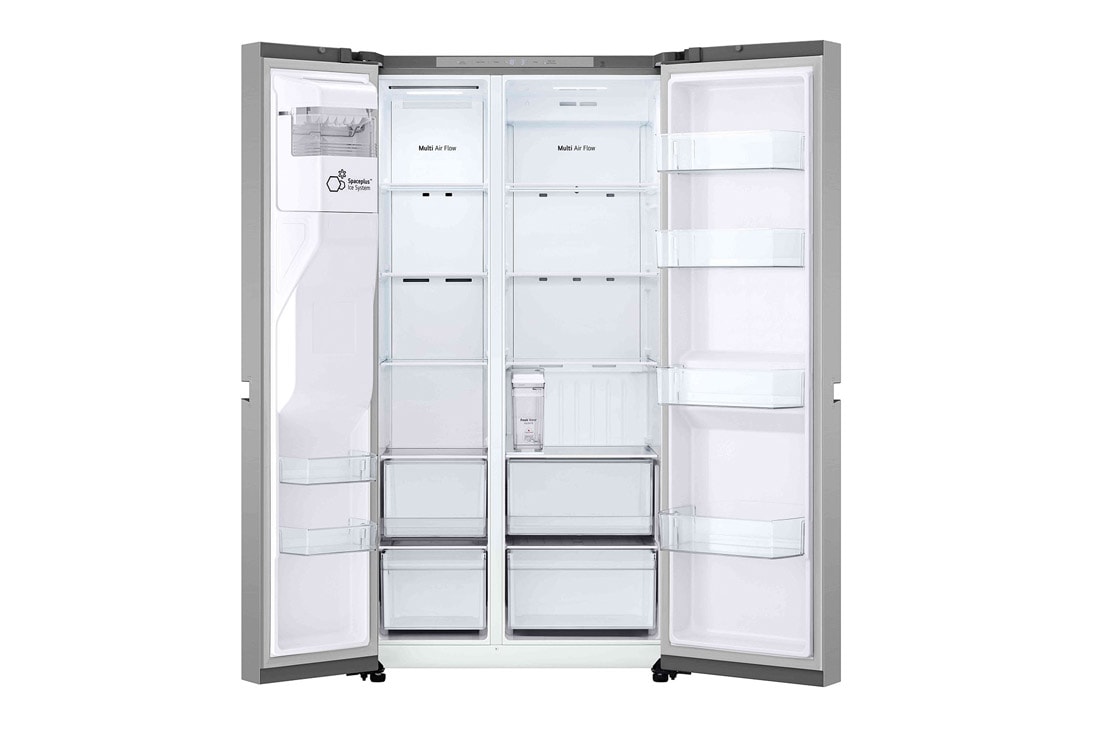 LG Side by Side LG, 641L, No Frost, Compresor Smart Inverter, Ice Dispenser, Front Open, GSLC41PYPE, thumbnail 3