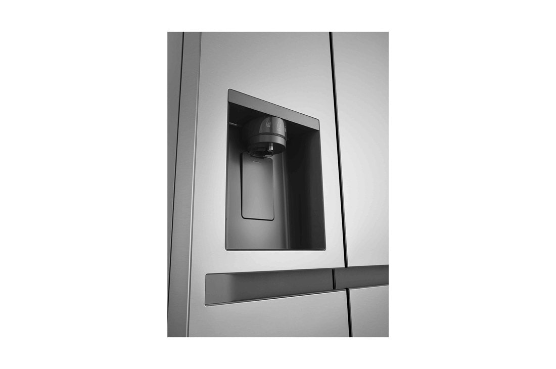 LG Side by Side LG, 641L, No Frost, Compresor Smart Inverter, Ice Dispenser, Dispenser1, GSLC41PYPE, thumbnail 4