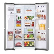 LG Side by Side LG, 641L, No Frost, Compresor Smart Inverter, Ice Dispenser, Front Open Food, GSLC41PYPE, thumbnail 2