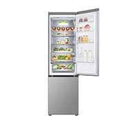 LG Combină Frigorifică LG, 387L, No Frost, LinearCooling™, Wi-Fi, Fața deschisă complet (fără alimente, ușă deschisă), GBV5250EPY, thumbnail 2